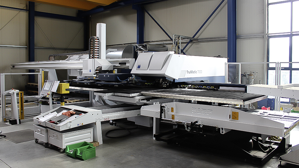 Laserzentrums TruMatic 7000 mit Sheetmaster
