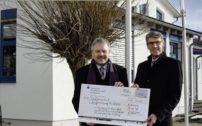 Blechtechnik Schwäbisch Hall erhöht mit 5.000€ das Kapital der Bürgerstiftung Michelfeld